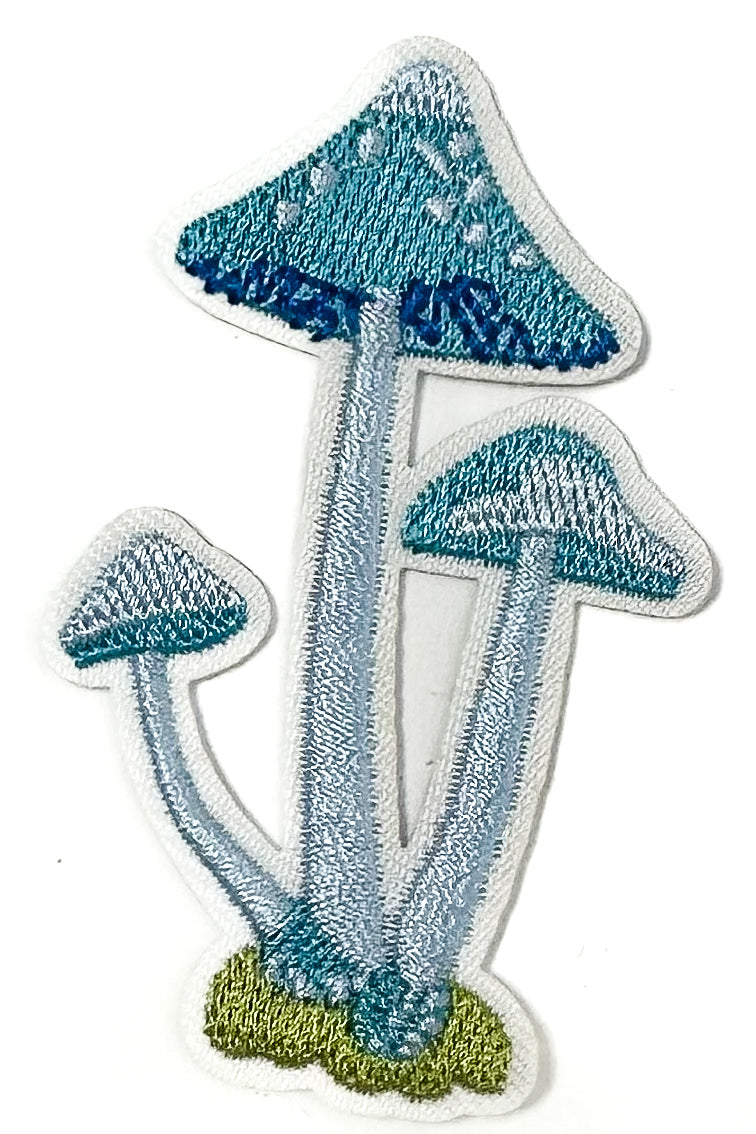 Blue Mushroom Patch