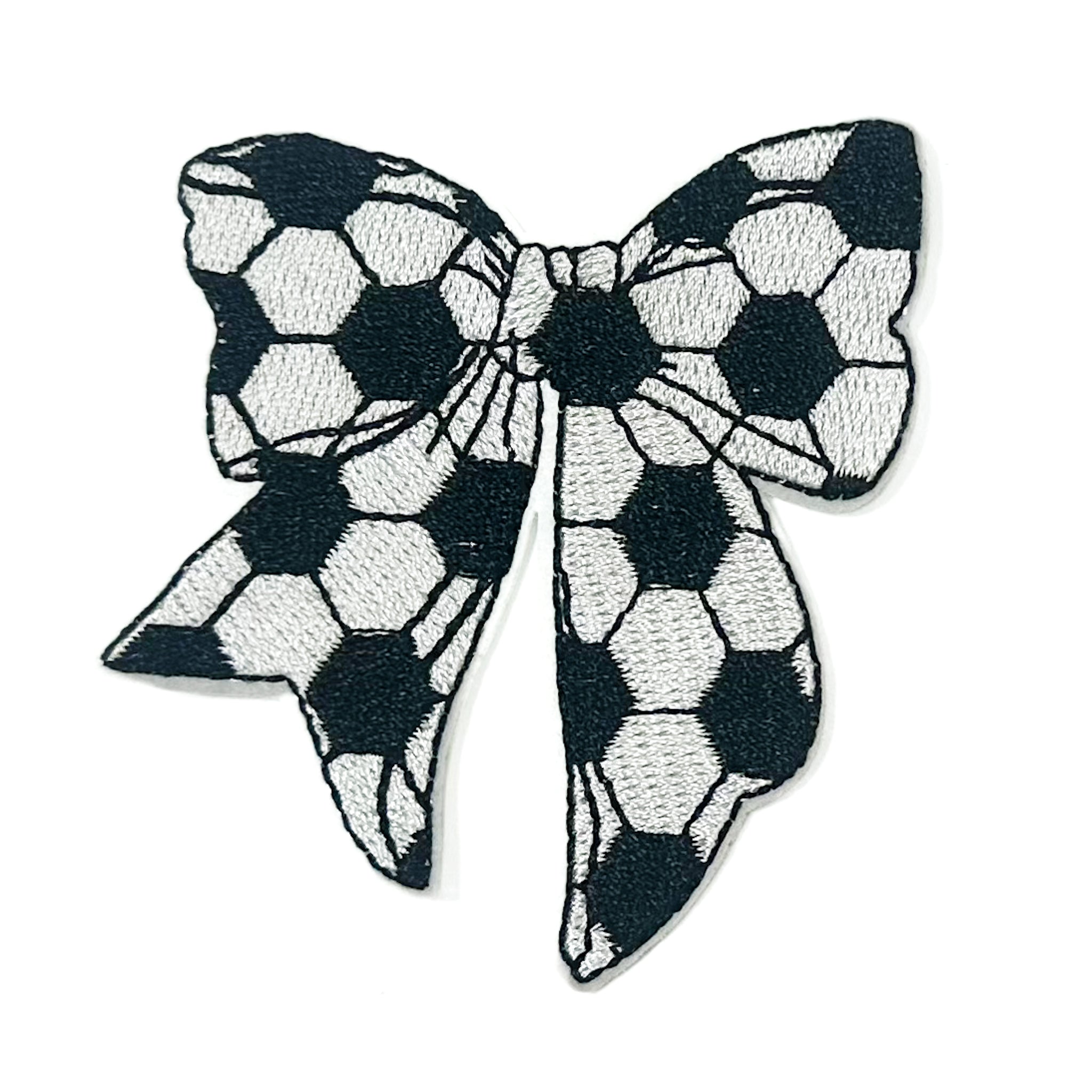 Soccer Bow Patch