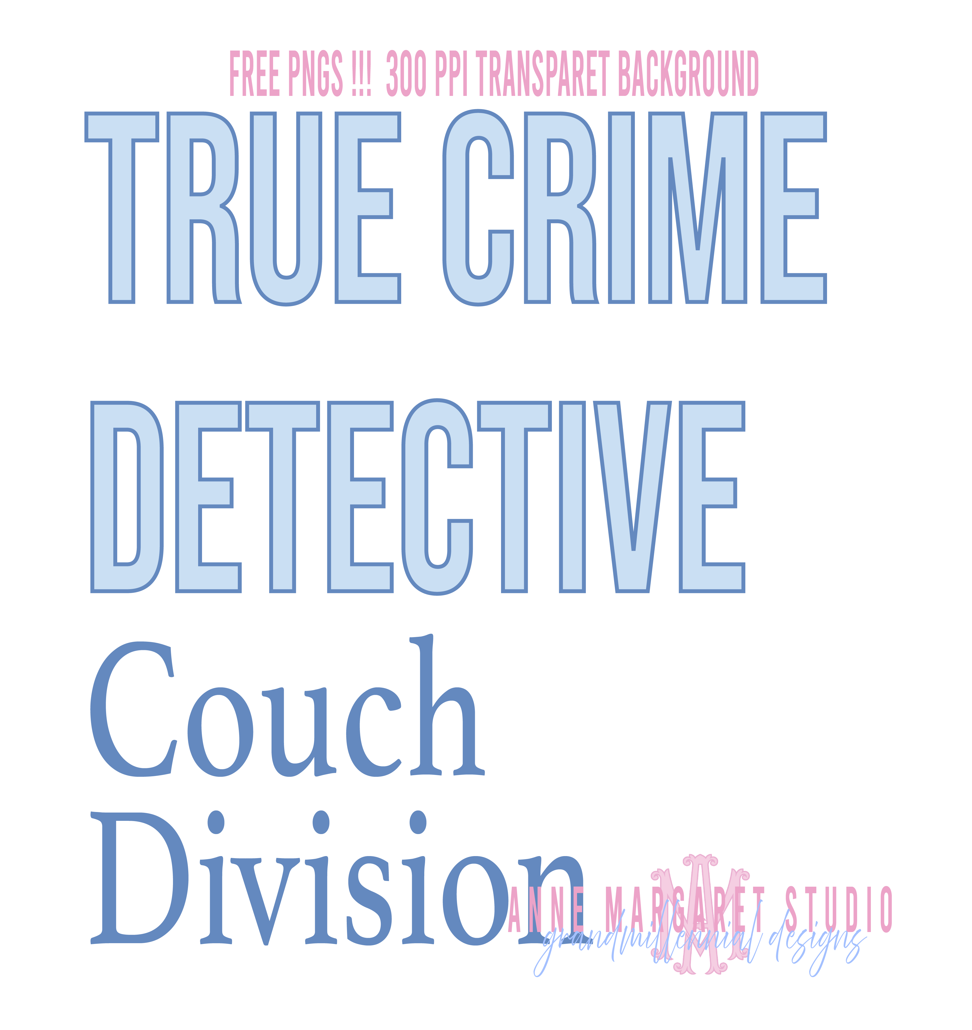 True Crime Detective Couch Division