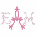 Antoinette Monogram Embroidery Font: 5", 10 Formats (Instant Download)