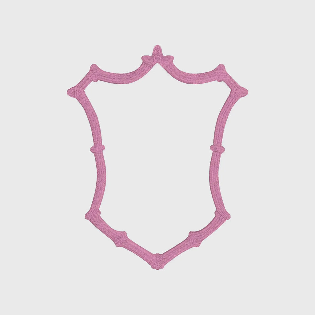 Bamboo Crest Monogram Frame Embroidery Design 8 Instant Downloads