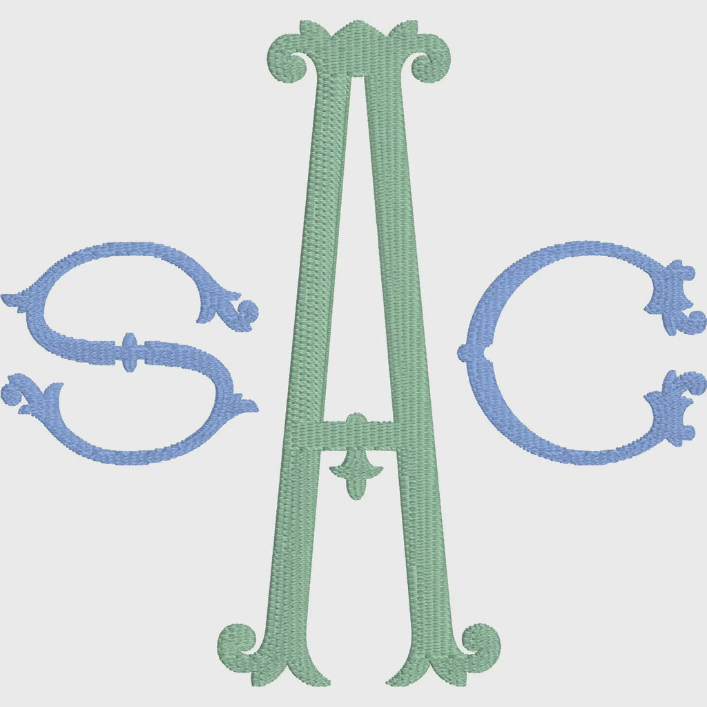 Monogram Embroidery Font Bundle: Maxwell & Merit .bx + Machine Files (Instant Download)