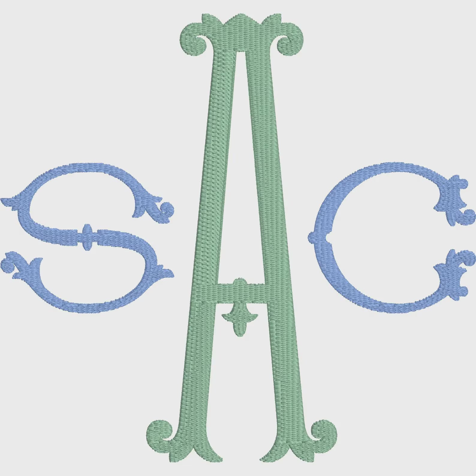 Monogram Embroidery Font Bundle: Maxwell & Merit .bx + Machine Files (Instant Download)
