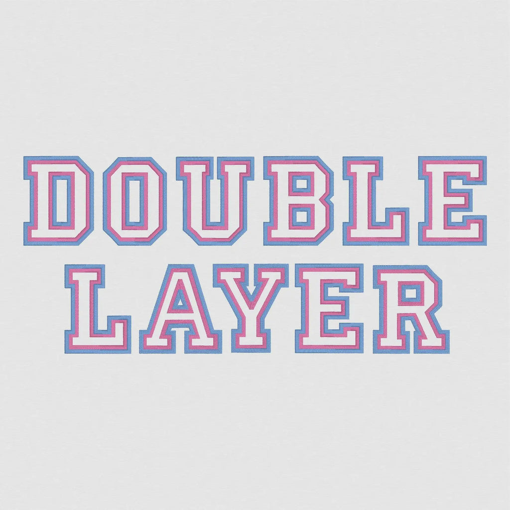 Varsity Block Double Layer Embroidery Font (2-6 Inch 9 Formats + .bx File)