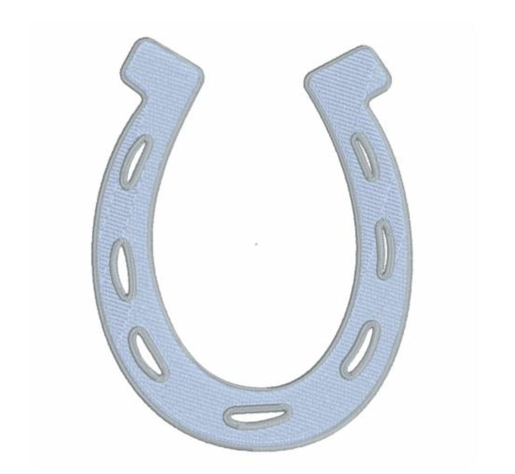Horseshoe Embroidery File: Monogram Frame (9 Formats - Instant Download)