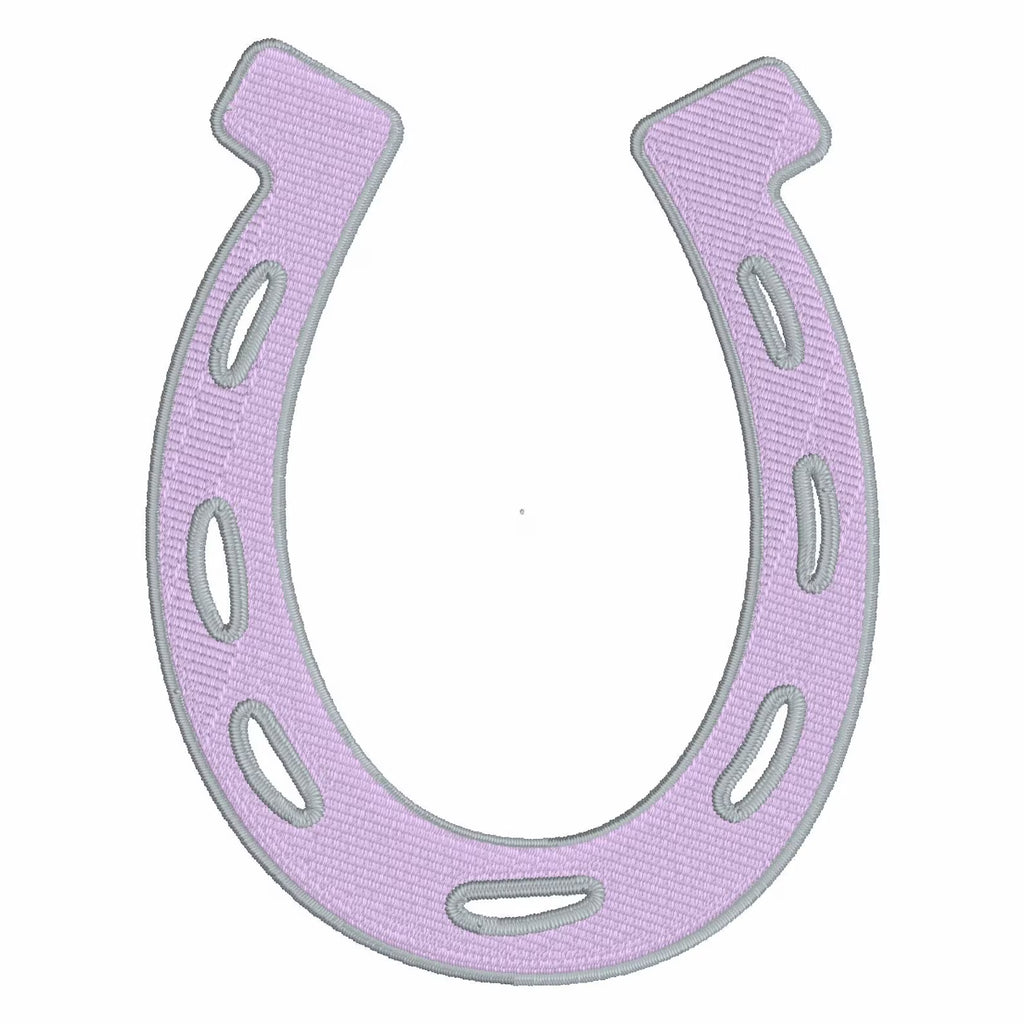 Horseshoe Embroidery File: Monogram Frame (9 Formats - Instant Download)