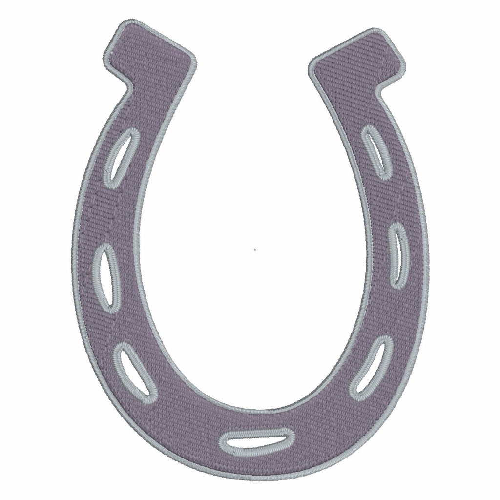 Horseshoe Embroidery File: Monogram Frame (9 Formats - Instant Download)