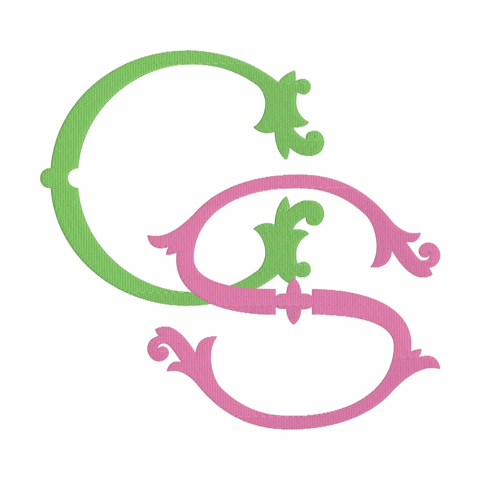 Merit Monogram Embroidery Font: .bx + 9 Machine File Formats (Instant Download)