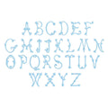 3" Antoinette Monogram Embroidery Font 9 Machine File Format Instant Downloads