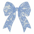 Mini Chinoiserie Bow Embroidery Design (9 Formats - Instant Download)