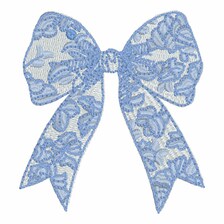 Mini Chinoiserie Bow Embroidery Design (9 Formats - Instant Download)