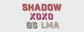 Shadow Block Embroidery Font .bx File 2 Sizes *for Embrilliance software*
