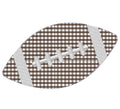 Football Appliqué Embroidery File: 3 Sizes, 10 Formats (Instant Download)