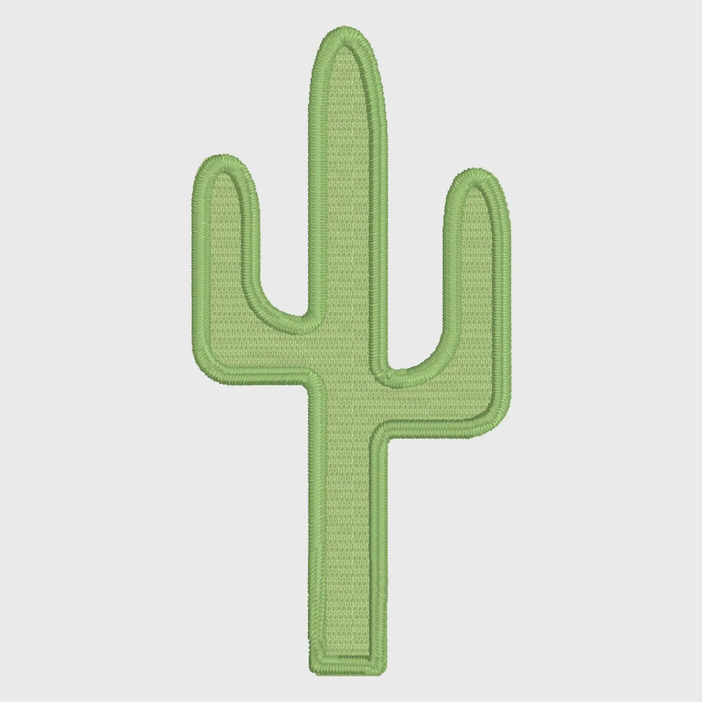 Cactus Embroidery Design: 3-inch Machine Embroidery Pattern (Digital Download)