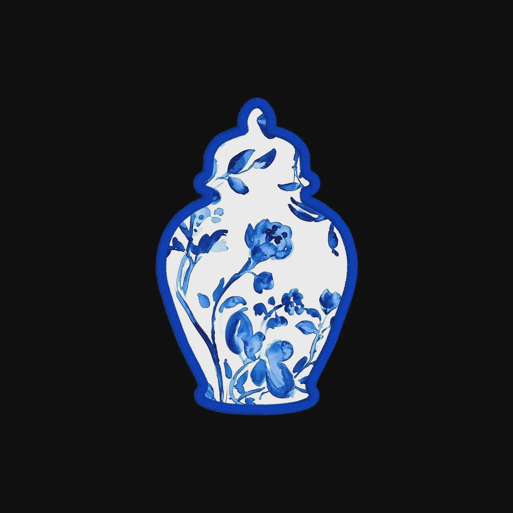 Ginger Jar Applique Embroidery Design 8 Instant Downloads