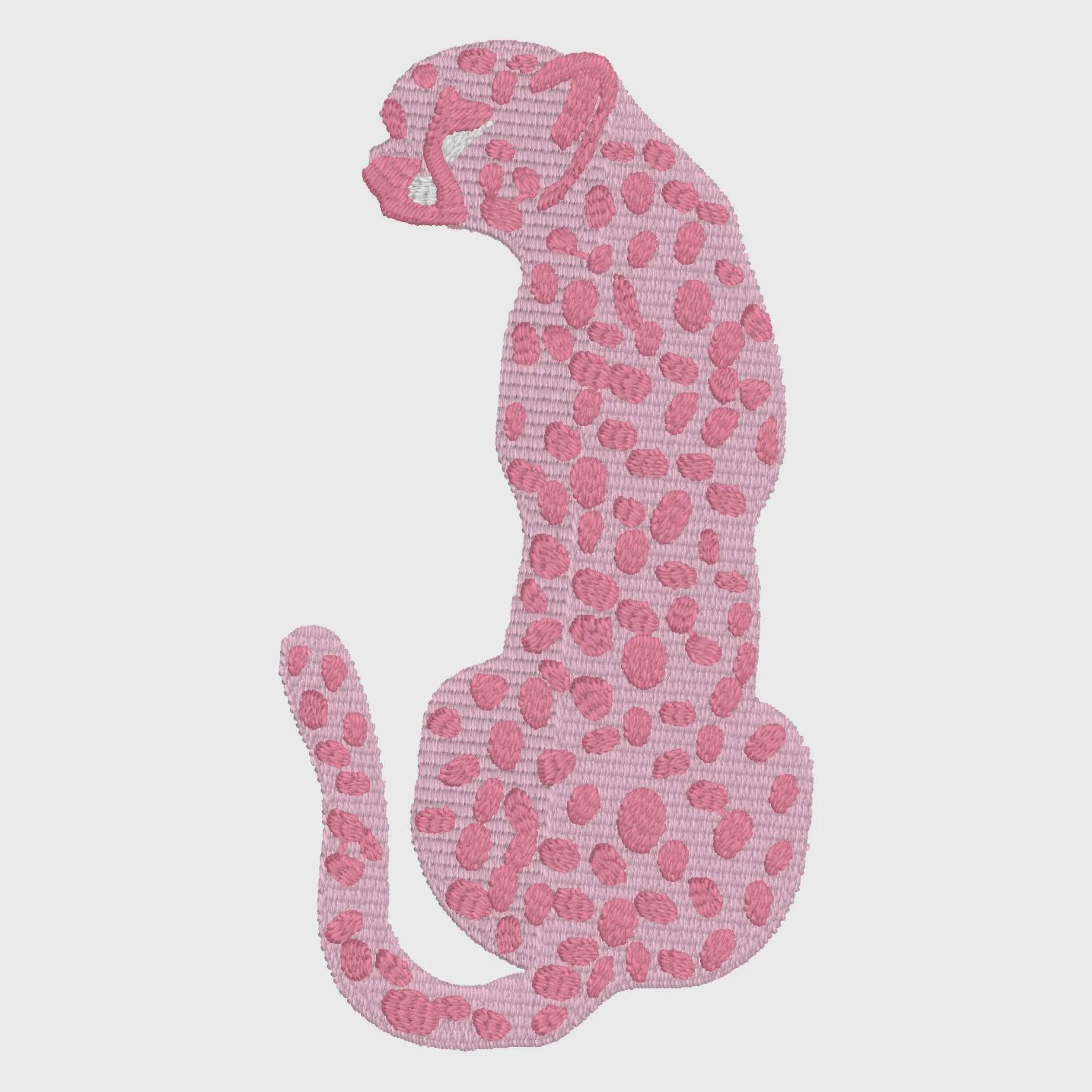 Spotted Cheetah Embroidery File: 10 Formats, 3" (Digital Download)