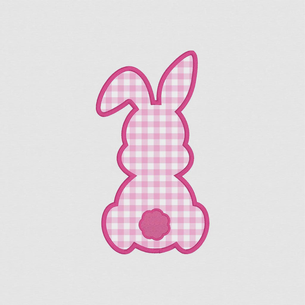 Easter Bunny Appliqué Embroidery Design Download 2 Sizes
