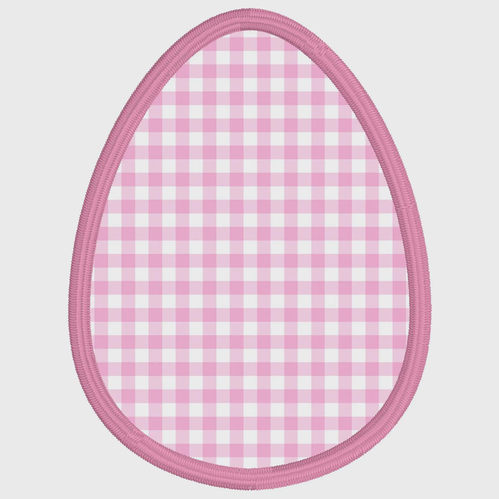 2 Sizes Easter Egg Appliqué Embroidery Design 9 Format Files Instant Download