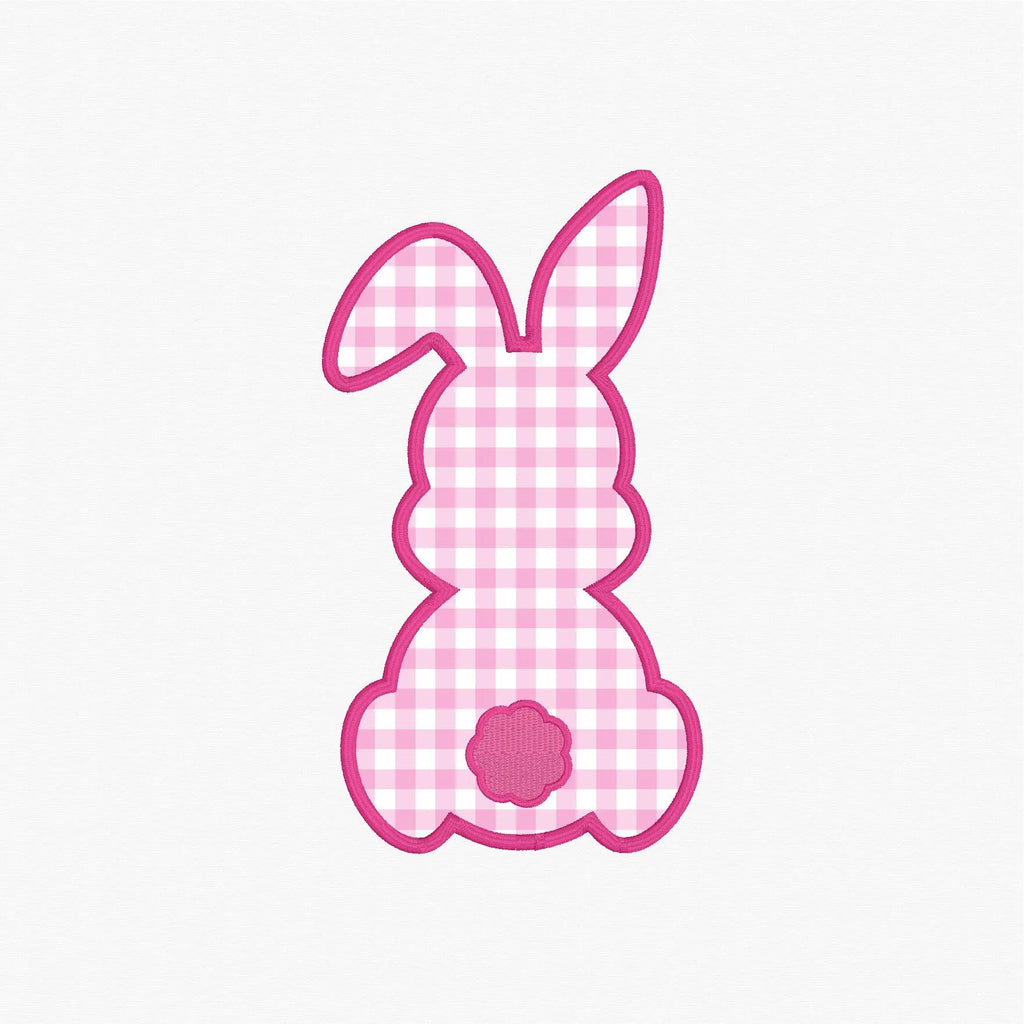 Easter Bunny Appliqué Embroidery Design Download 2 Sizes