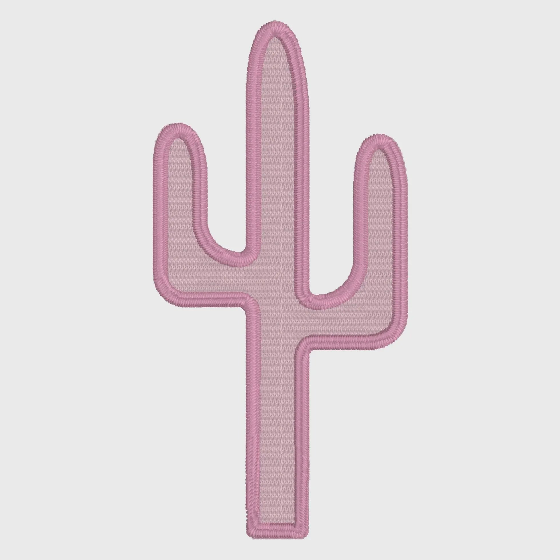 Cactus Embroidery Design: 3-inch Machine Embroidery Pattern (Digital Download)