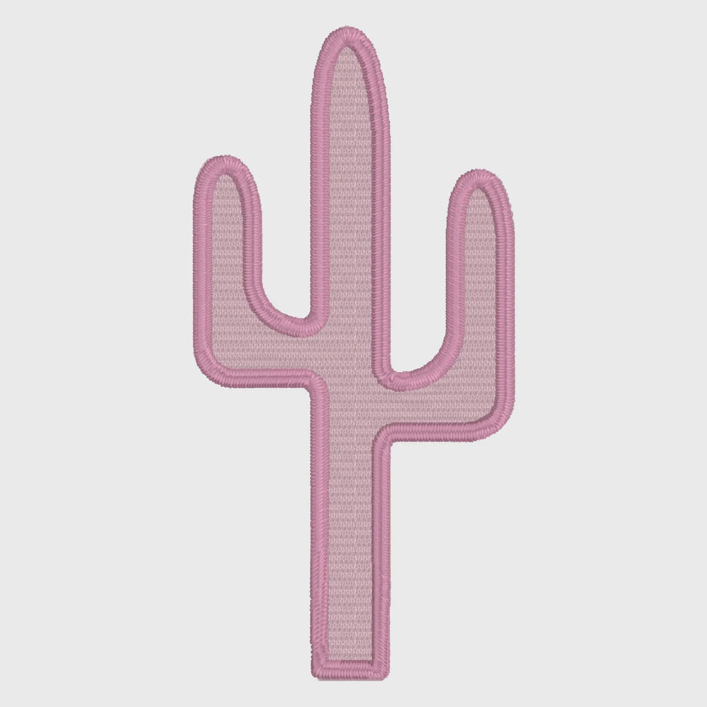 Cactus Embroidery Design: 3-inch Machine Embroidery Pattern (Digital Download)