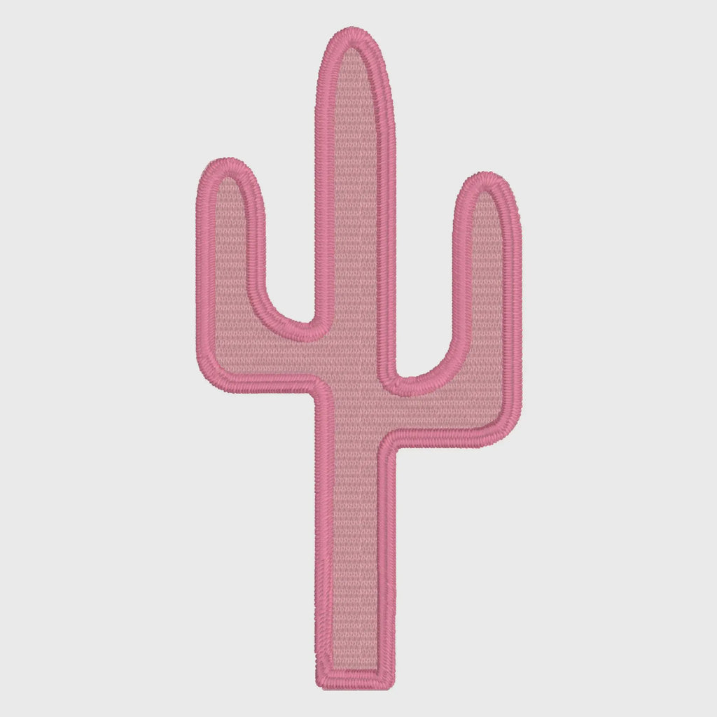 Cactus Embroidery Design: 3-inch Machine Embroidery Pattern (Digital Download)