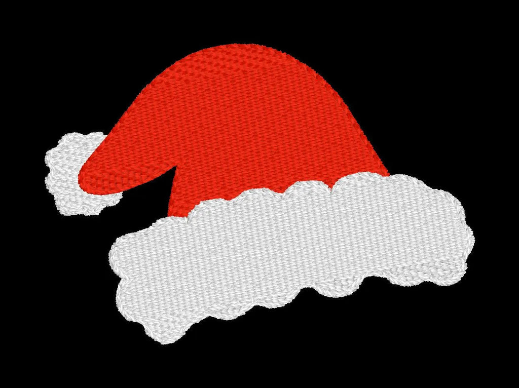 Santa Hat Monogram Topper Monogram Frame Embroidery File