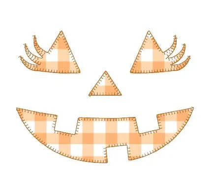 Jack-o'-Lantern Girl Applique Designs: Halloween Embroidery Files (10 Stitch Formats, SVG Included)