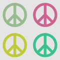 Peace Sign Embroidery File 13 Instant Downloads