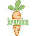 Carrot Fill & Appliqué Embroidery 3 Design Bundle: 3 Sizes (Digital Download)