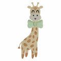 Baby Giraffe Embroidery Design: 4 inch, 9 Formats (Digital Download)