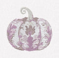 Chinoiserie Pumpkin Embroidery Design: Grandmillennial Fall Stitch (3", 10 Formats)