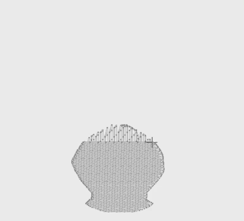 Heart Topiary Embroidery Design: Chinoiserie Ginger Jar, Bow (Digital Download)