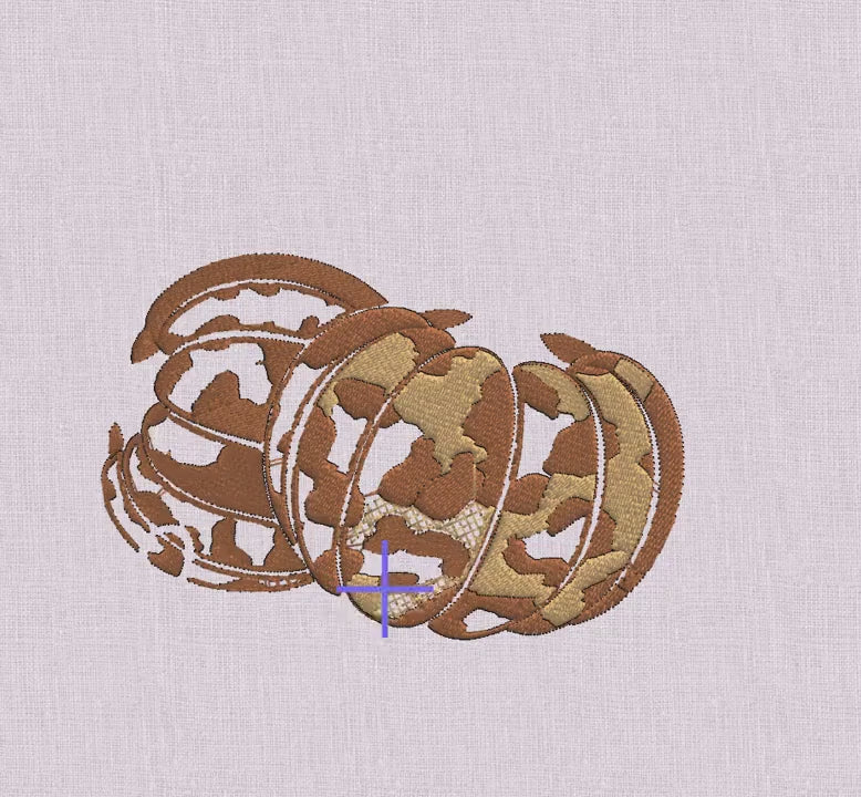 Leopard Pumpkin Patches 2 Sizes Embroidery File 10 Stitch Formats Fall Animal Print Design