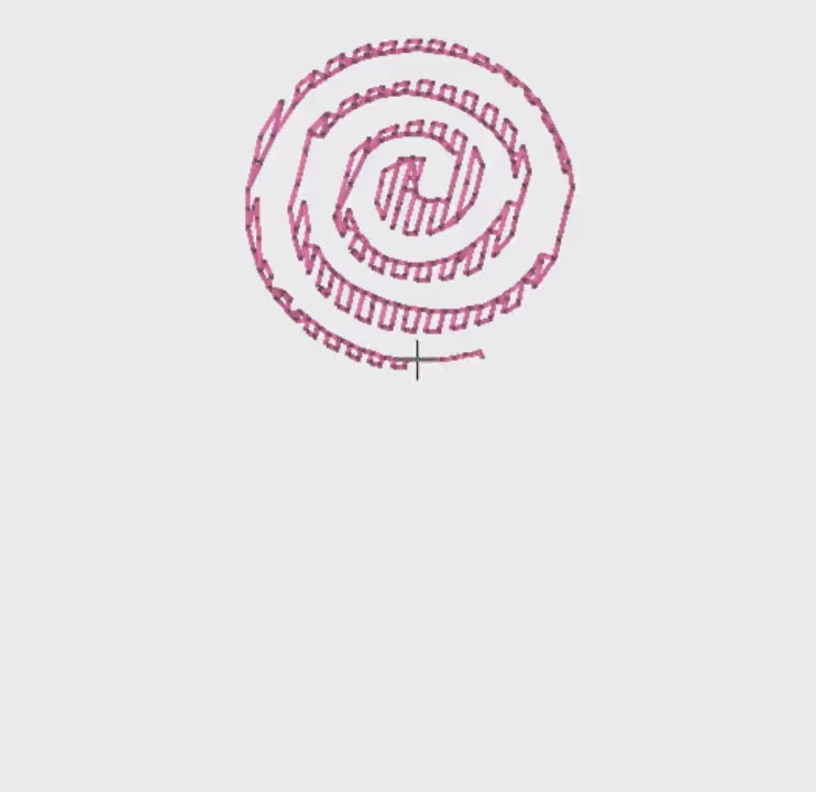 Lollipop Embroidery Design: 3" & 4" Sizes (Digital File)