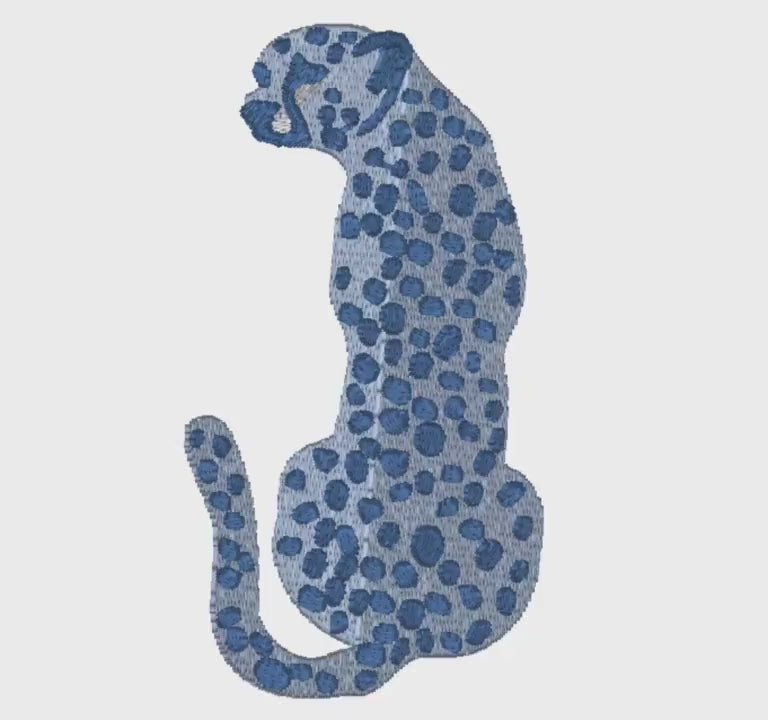 Spotted Cheetah Embroidery File: 10 Formats, 3" (Digital Download)