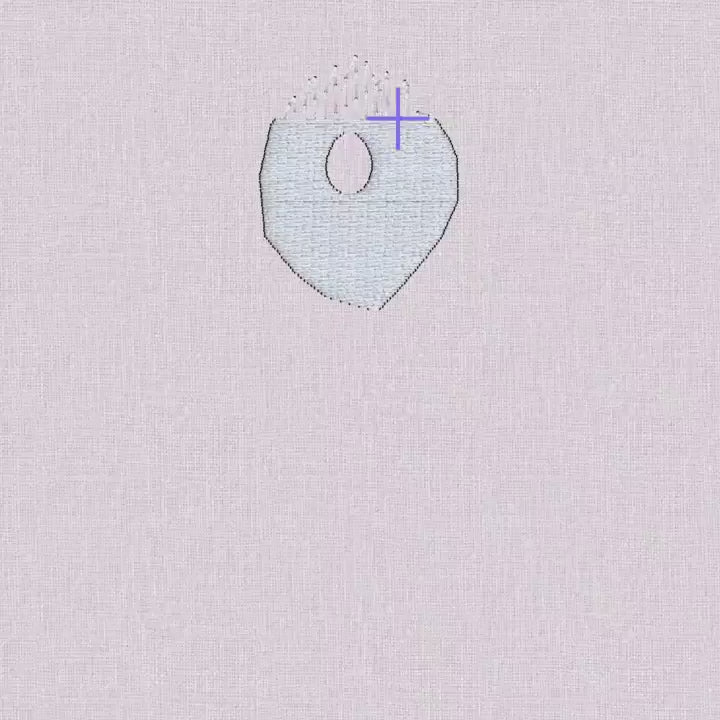 Colorful Chinoiserie Easter Egg Topiary Embroidery Design: Potted in Ginger Jar with Bow (9 Formats)